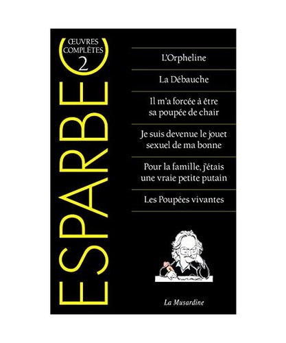 Oeuvres complètes esparbec - complètes, d'esparbec