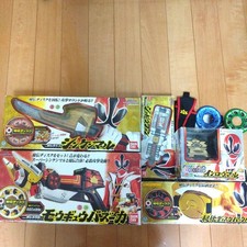 Power Rangers Samurai Shinkenger Morpher Weapon 5p Disc Set BANDAI Japan