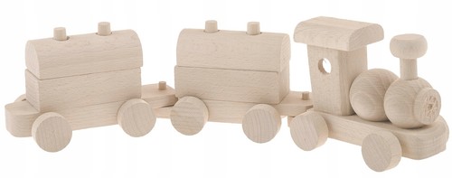 Petit train bois jouet