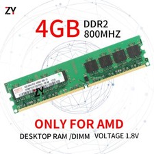 4Go 2Go 1Go DDR2 2Rx4 PC2-6400 800MHz 1.8V 240Pin AMD Desktop RAM For Hynix FR
