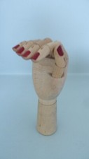 main articulé en bois sculpté pour art dessin artisanat