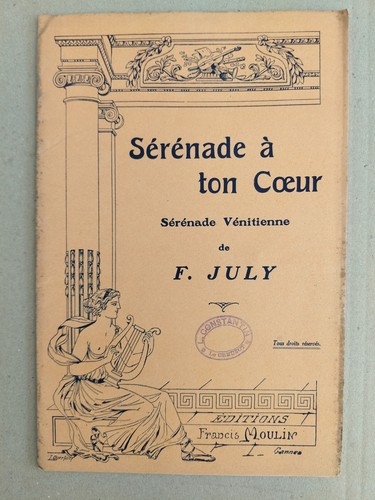 Rare partition ancienne - partition, petit