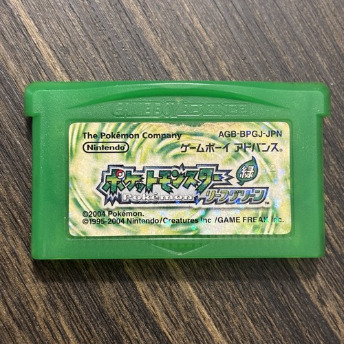 Pokemon leaf green - pokemon, nintendo
