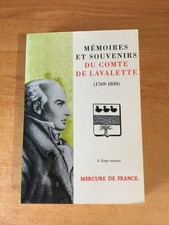 MEMOIRES ET SOUVENIRS DU COMTE