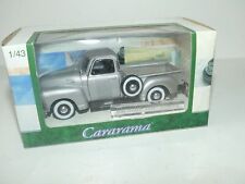 CHEVROLET 3100 PICK UP Gris CARARAMA 1:43 boite carton