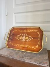 Ancien Plateau Service Bois