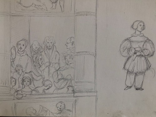 Album dessins romantiques - album, de