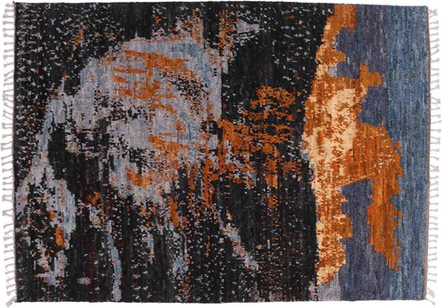 Tapis afghan berbère design - afghan,