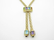 14k or Jaune & Multi Couleur