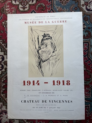 Segonzac affiche lithographie - segonzac,