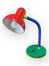 Lampe de bureau pliable – Rouge Bleu Vert Jaune –Design Style Memphis
