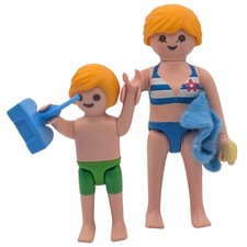 Playmobil lot mère enfant