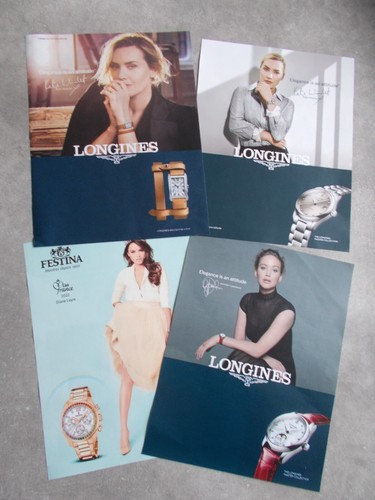 Publicites presse montres - de,