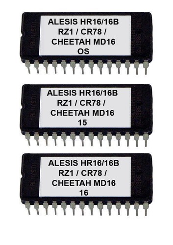 Alesis hr16 hr16b - hr16/hr16b, soundchip