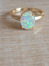 Bague pierre opale - pierre,