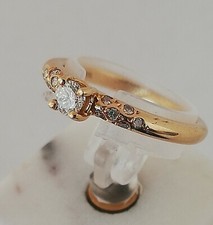 Belle Bague Solitaire en Or