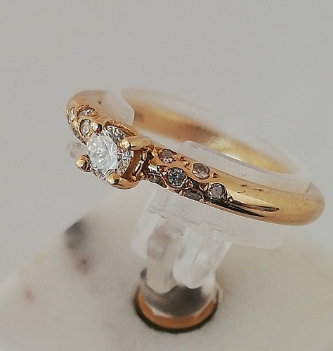 Belle bague solitaire or - belle,
