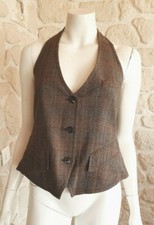 Gilet marron neuf taille 42 fr