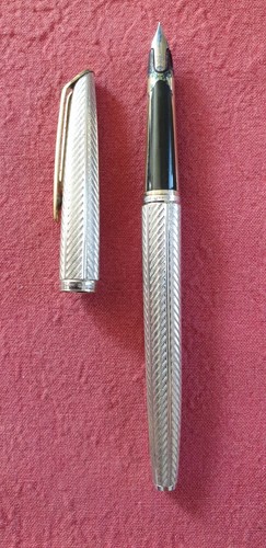 Waterman stylo plume - plume, argent