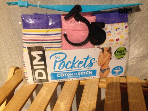 Pack strings femme dim - strings,