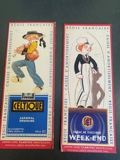 Lot 2 couvre-livres pub