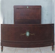 Lit Louis XVI en loupe de