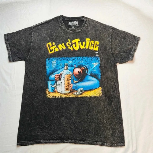 Shirt death row records gin - t-shirt,