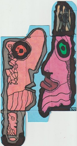 Art brut singulier - brut,