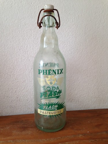 Bouteille ancienne soda - bouteille,