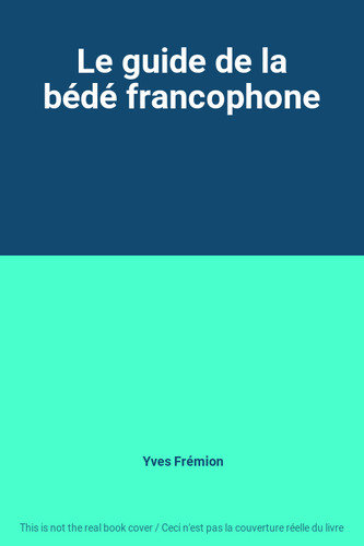 Guide la bédé - guide,