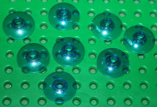 Lego trans dark blue round - trans-dark,