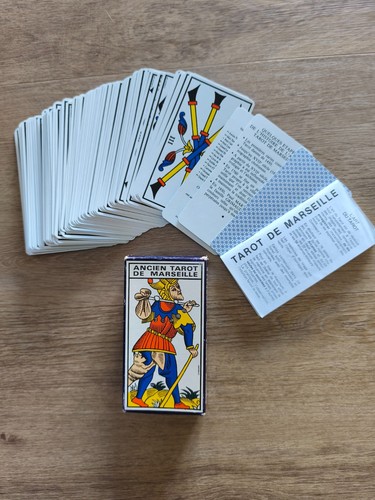 Lot ancien tarot marseille - de,