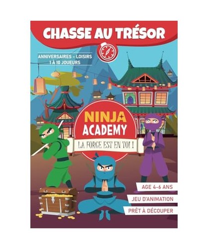 Chasse trésor des ninjas - chasse,