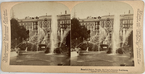 Russie palais peterhof - russie,,