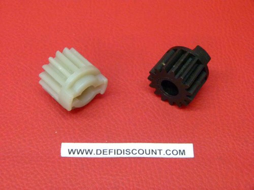 Pignon plastique noir beige - plastique,
