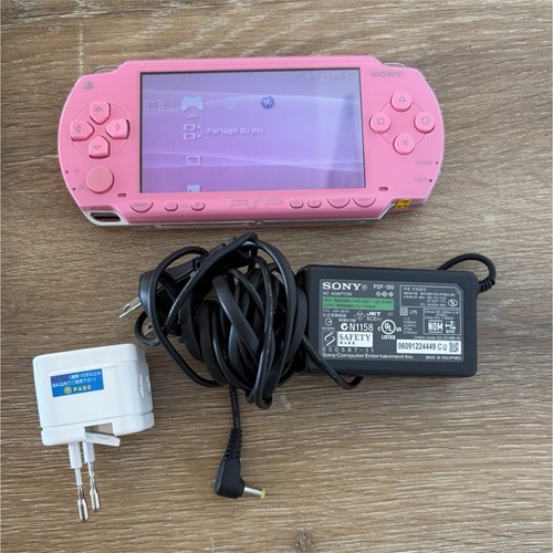 Sony psp 1000 rose console - psp-1000,
