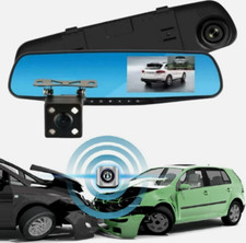 Dashcam voiture Full HD 1080P Caméra Avant et arrière étanche caméra embarquée