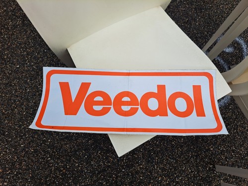 Grand autocollant veedol - autocollant,