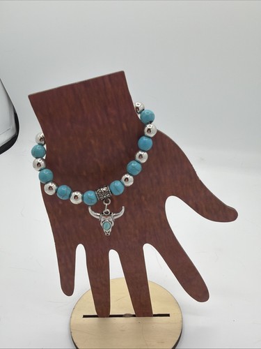 Bracelet perles turquoise