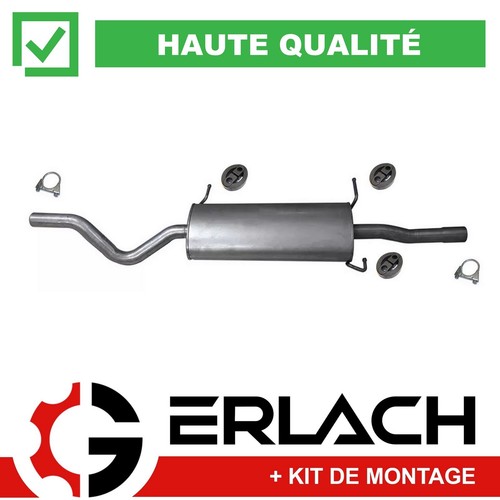 Silencieux intermediaire pour