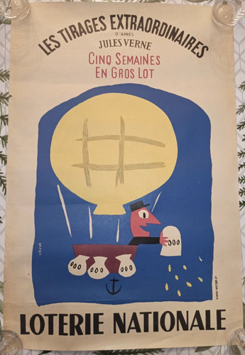 Affiche loterie nationale - affiche,