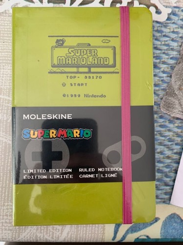 Carnet moleskine super mario - super,