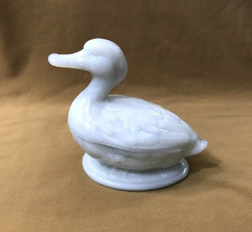 Boite canard opaline portieux - canard,