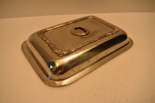 Couvercle vintage argenté - couvercle,