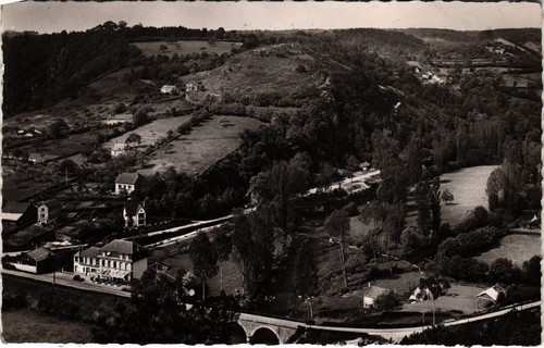 Cpa saint leonard - saint-leonard-des-bois, vue