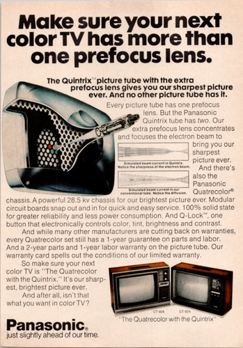 Panasonic quintrix - quintrix, tv