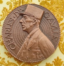 MEDAILLE GENERAL DE GAULLE par