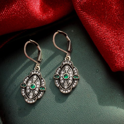Boucles oreilles argenté - d'oreilles,