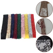 Tissu de dentelle filet Dacron