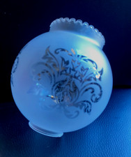 GLOBE BOULE EN VERRE GRAVE POUR LAMPE SUSPENSION LUMINAIRE